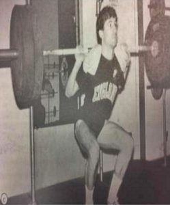 Seb Coe performing a Strength and Conditioning session