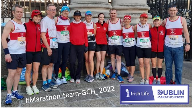 Training Dublin Marathon 2022
GCH Marathon team in Dublin Marathon 2019
#Marathon-team-GCH_2022