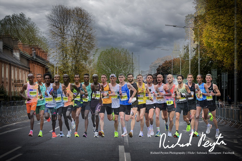 Dublin Marathon 2024 - top 20 - Richard Peyton