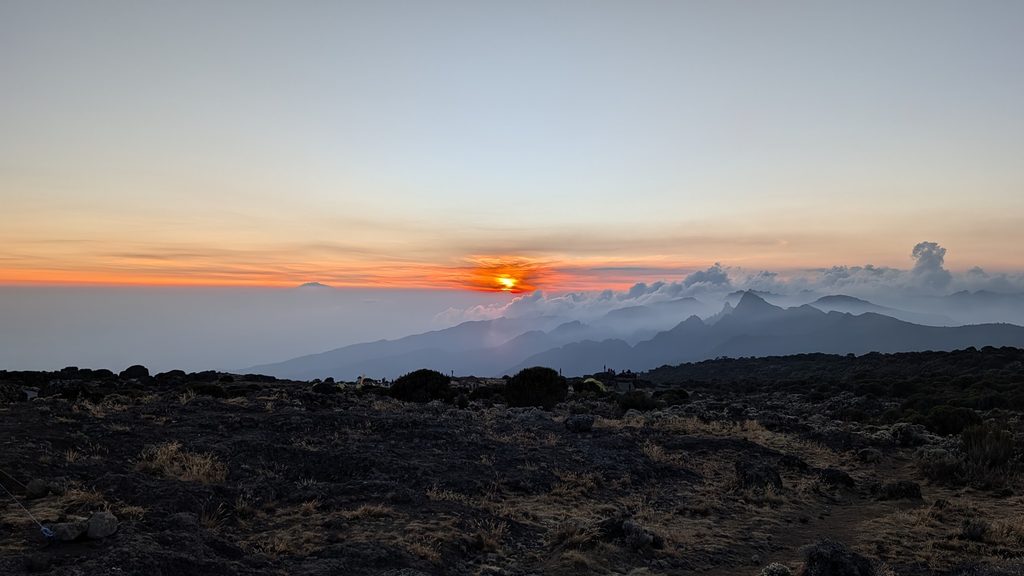Shira Camp view