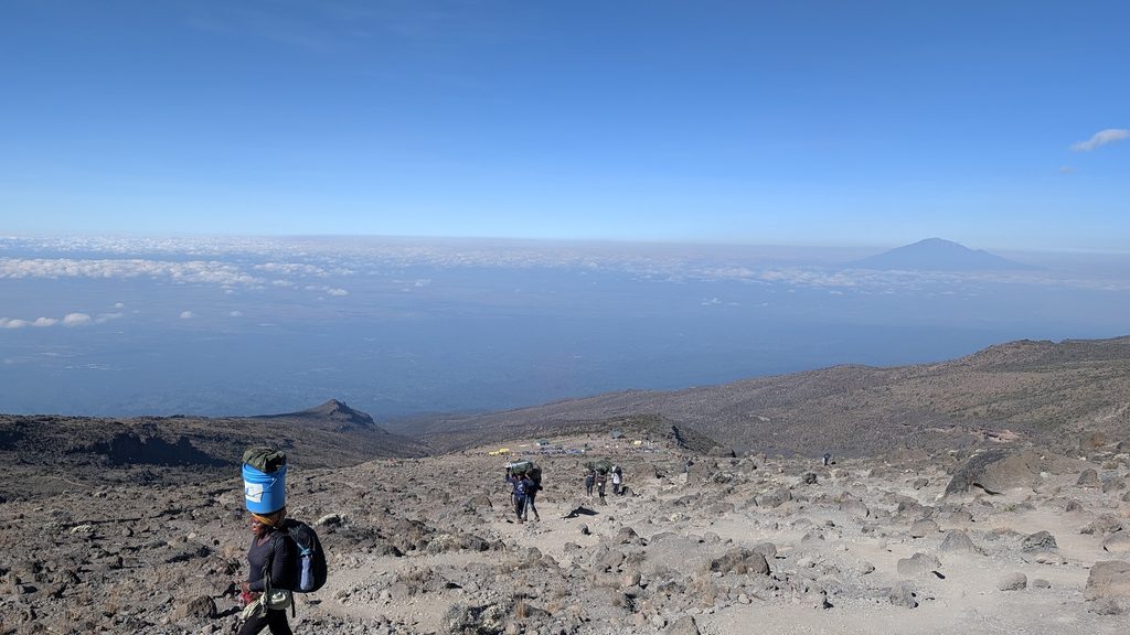 Hike above Karanga